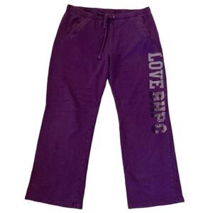 Purple Sweatpants XL 